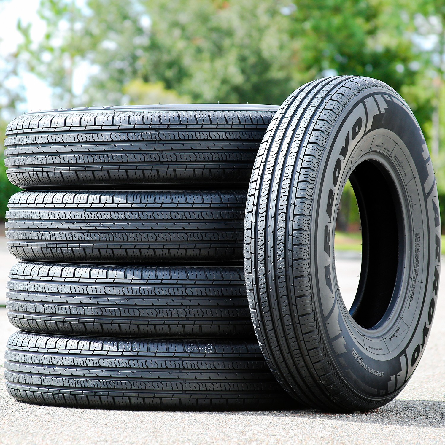 Tire Arroyo Special Trailer Semi-Steel ST 205/75R15 Load E 10 Ply Trailer