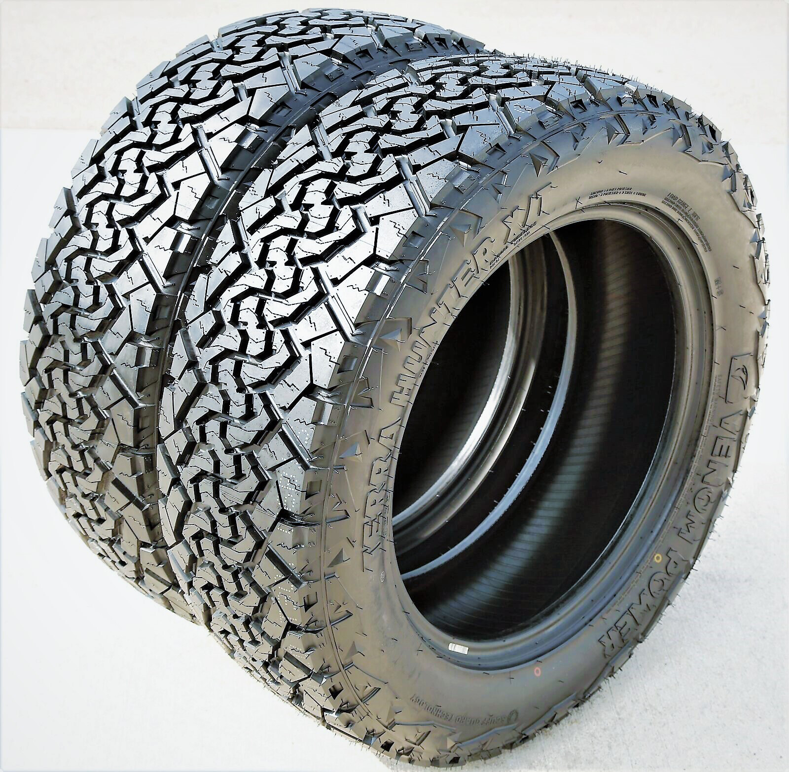 2 Tires Venom Power Terra Hunter X/T LT 285/75R16 Load E 10 Ply Extreme Terrain