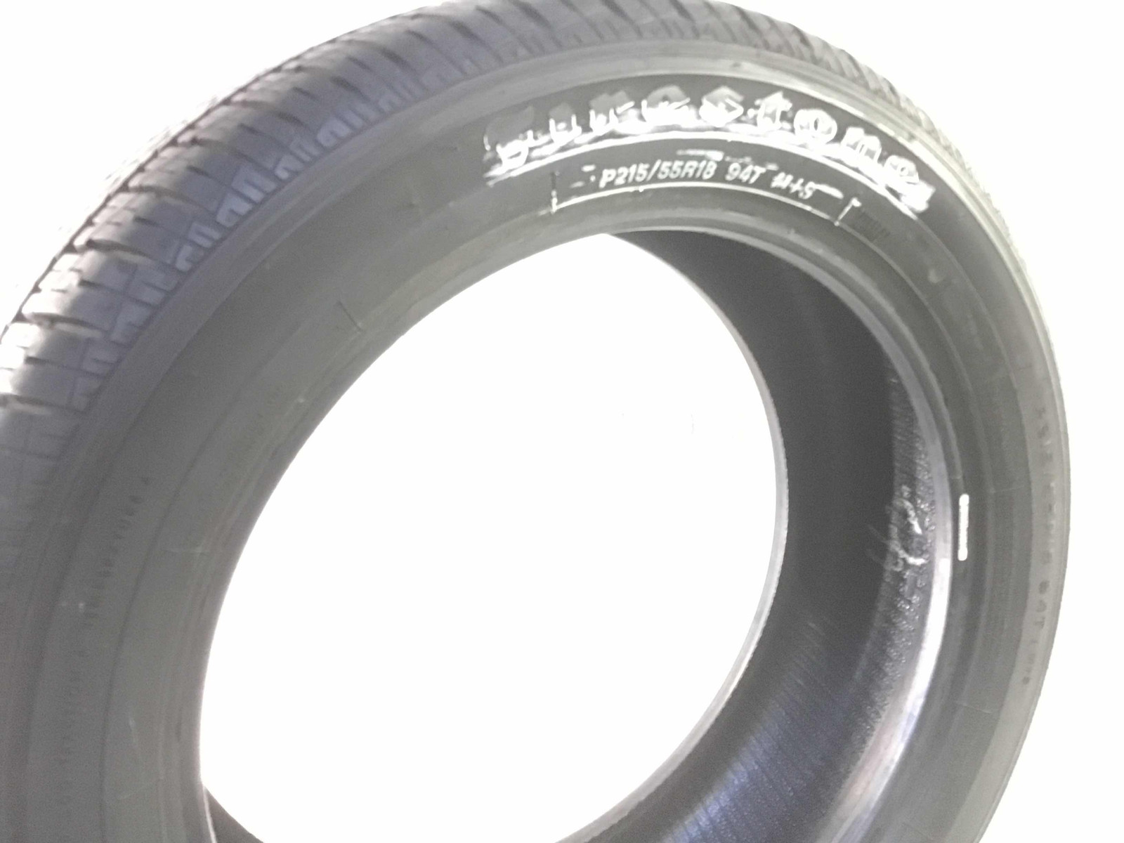 P215/55R18 Firestone Firehawk GTA 03 94 T Used 8/32nds