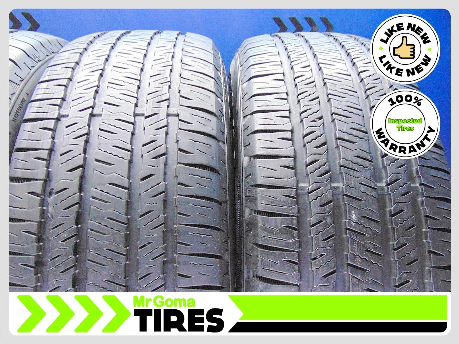 4 NEXEN ROADIAN HTX2 A/W 255/60R20 9.6/32 LIFE USED TIRES 2023 DOT 2556020