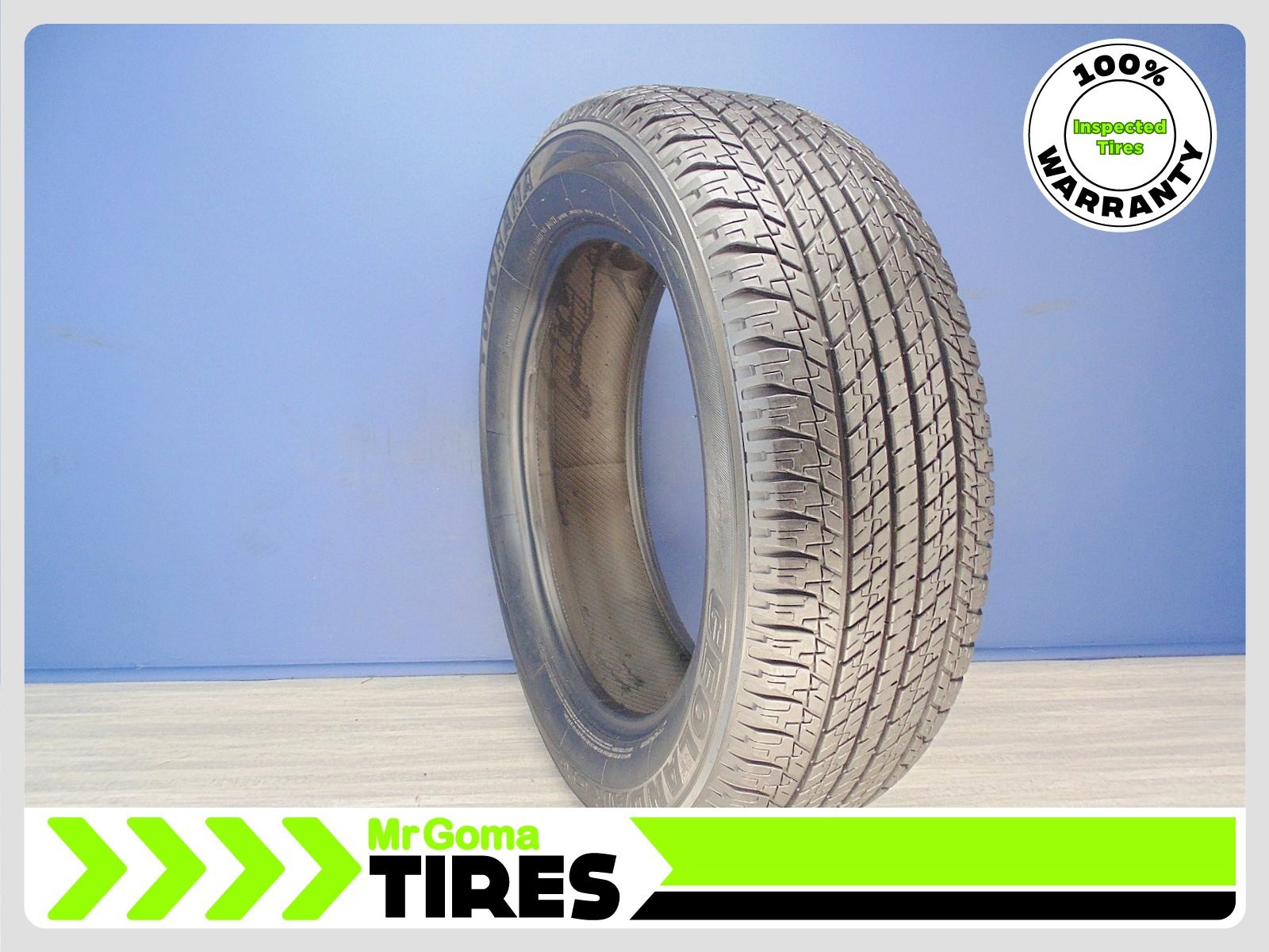 1 YOKOHAMA GEOLANDAR G96 P245/60R20 USED TIRE 9/32 TREAD 245/60/20 107H 2456020