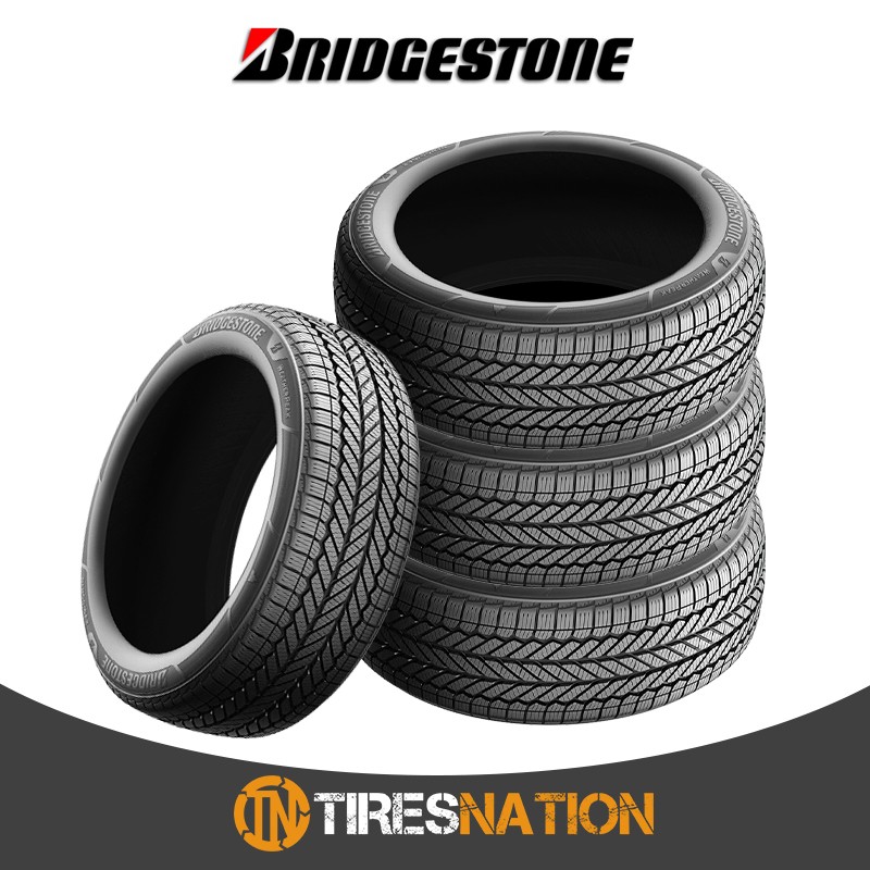 (1) BRIDGESTONE WEATHERPEAK 225/55R17 97V All Season Performance Tires