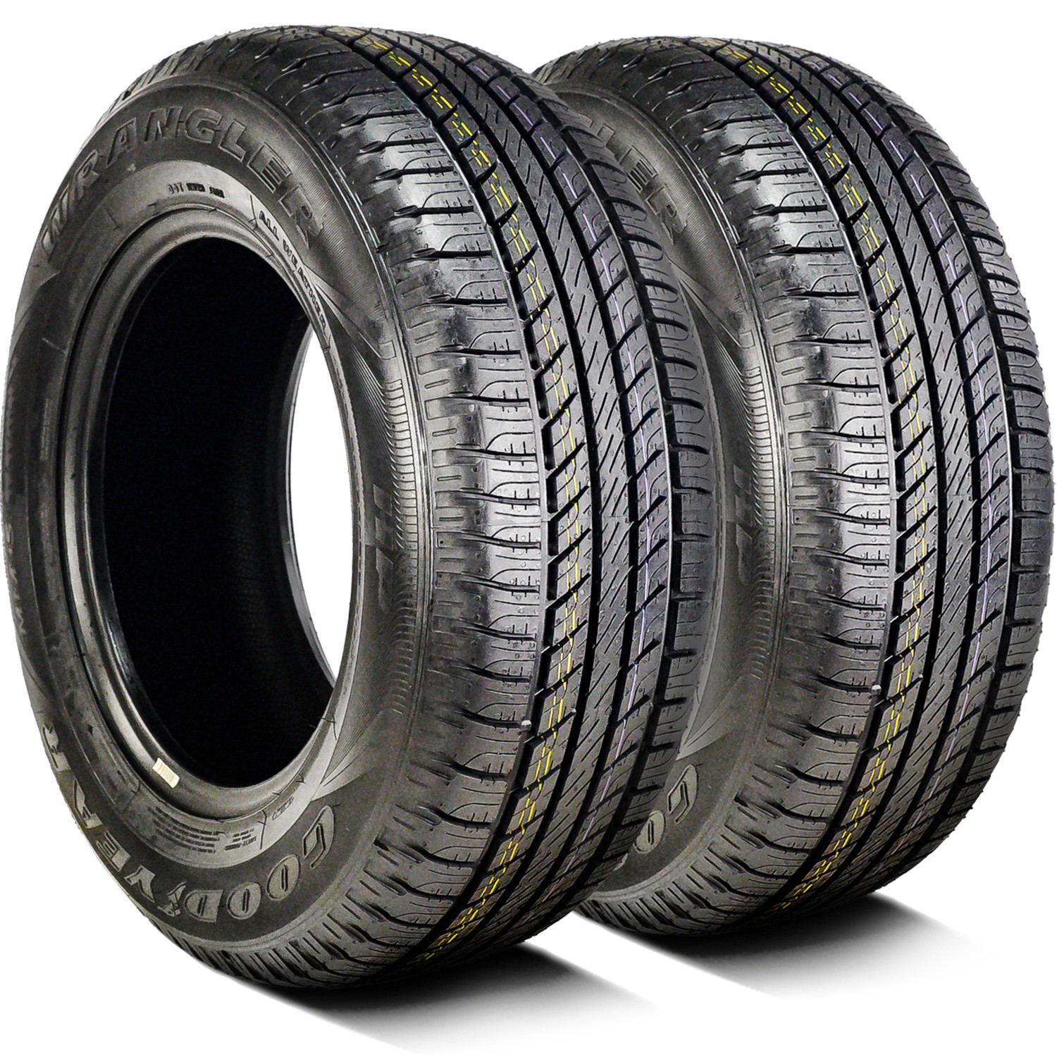 4 Tires 255/55R19 111V XL Goodyear Wrangler HP All Weather Performance
