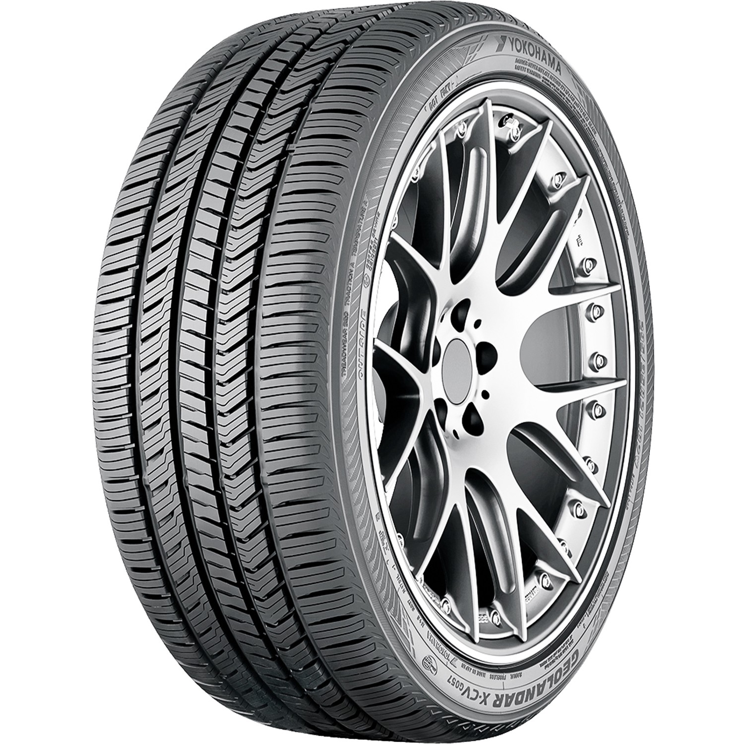 4 Tires Yokohama Geolandar X-CV G057 245/70R18 110H AS A/S Performance TakeOff