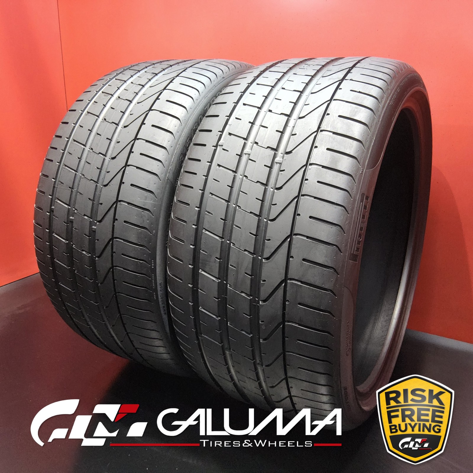 Set of 2 Tires LikeNEW Pirelli P Zero (N0) XL 315/30ZR22 315/30/22 107Y #94050