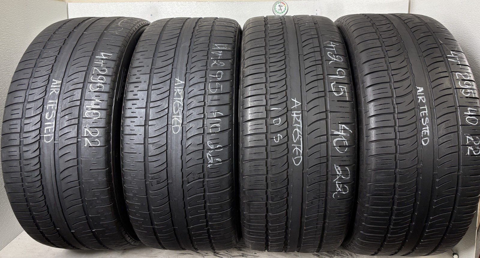 NO SHIPPING ONLY LOCAL PICK UP Set 4 tires 295 40 22 Pirelli Scorpion Zero