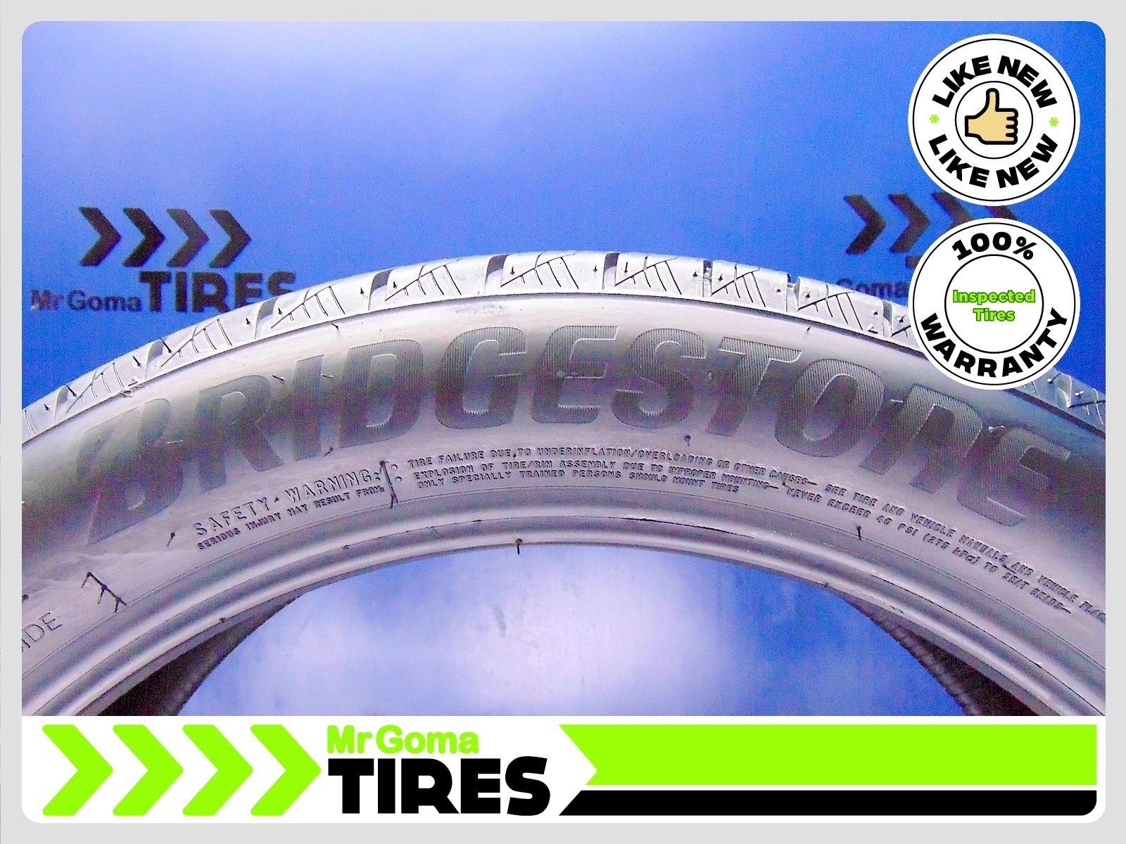 2 BRIDGESTONE ALENZA SPORT A/S 235/50R21 – 9.5/32 Tread USED TIRES 101V 2355021