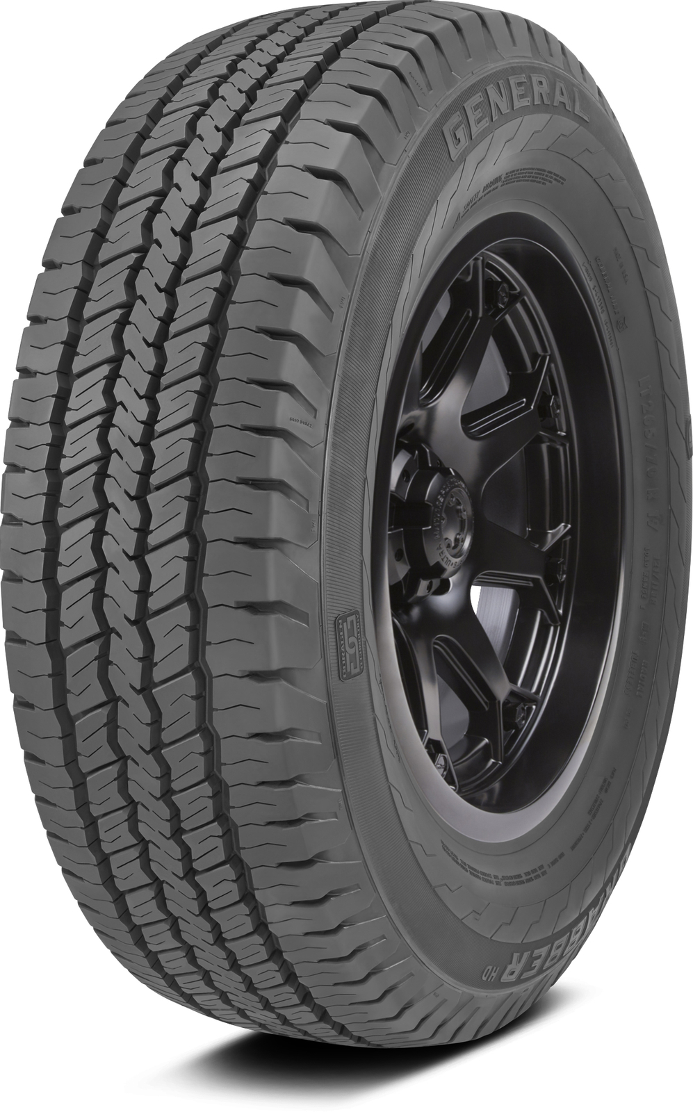 Set of 2 General Grabber HD LT265/70R18/10 10-Ply 124R Tires 2657018 265 70 18