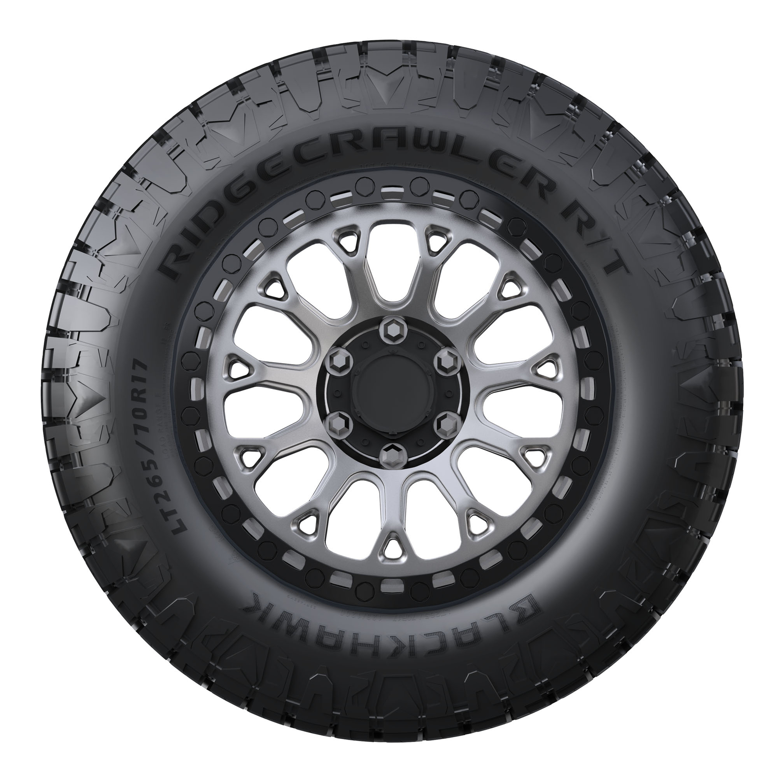1 New Blackhawk Ridgecrawler R/t – Lt235x85r16 Tires 2358516 235 85 16