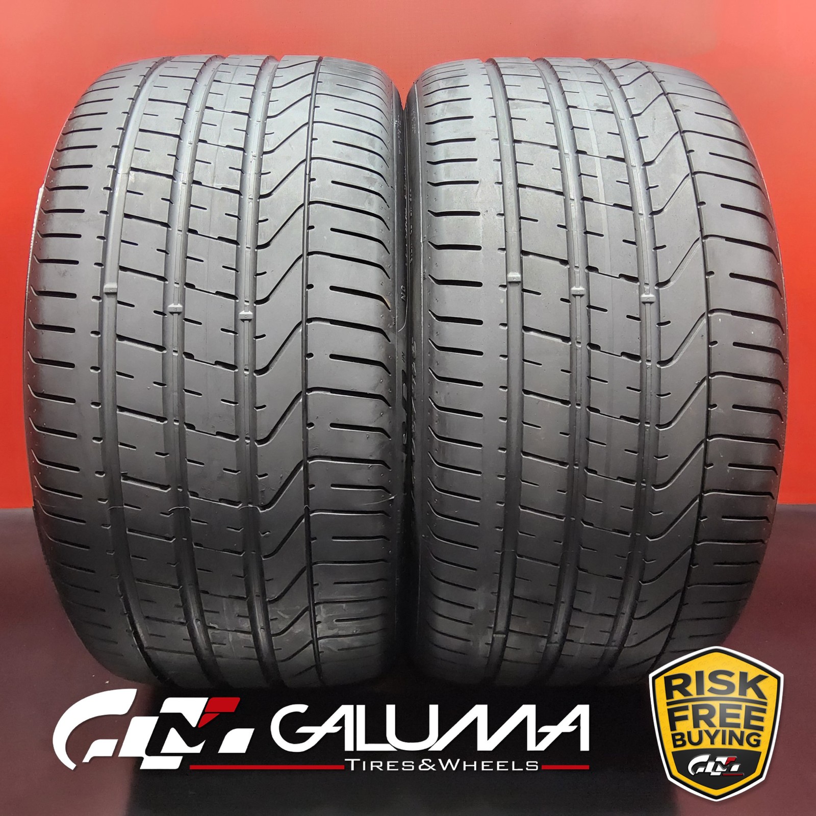 Set of 2 Tires LikeNEW Pirelli P Zero (N0) XL 315/30ZR22 315/30/22 107Y #94861