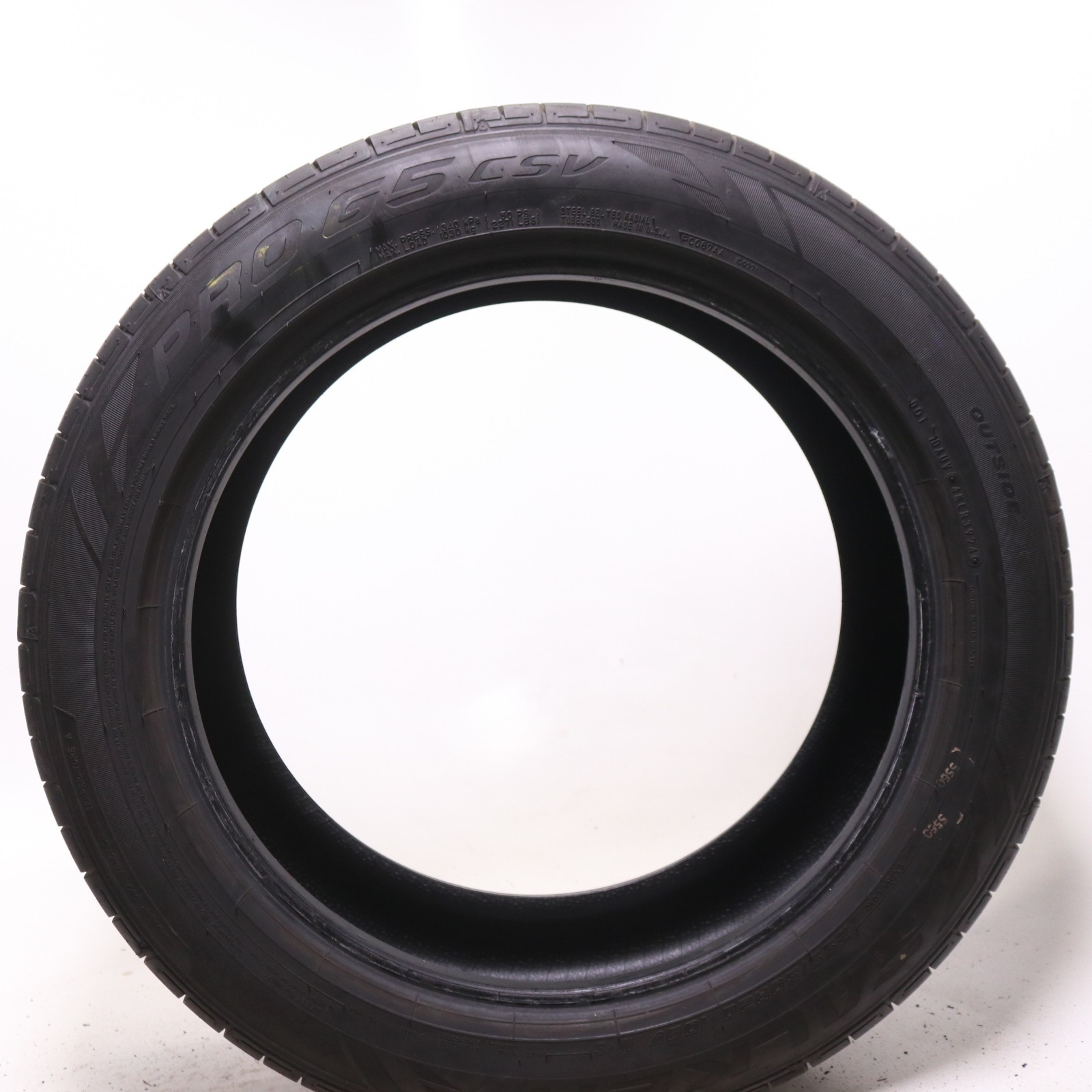 Set of 2 Used 255/50R20 Falken Pro G5 CSV – 109V – 9.5-10/32 No Repairs