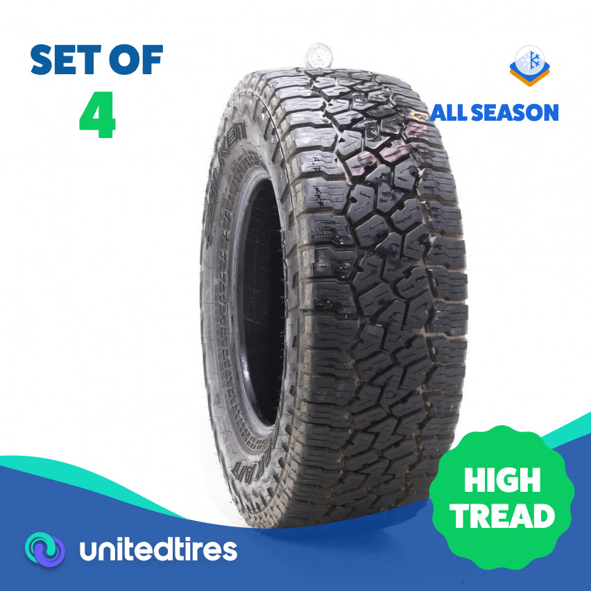 Set of (4) Used LT 285/70R17 Falken Wildpeak A/T3W 116/113Q – 12.5-14/32