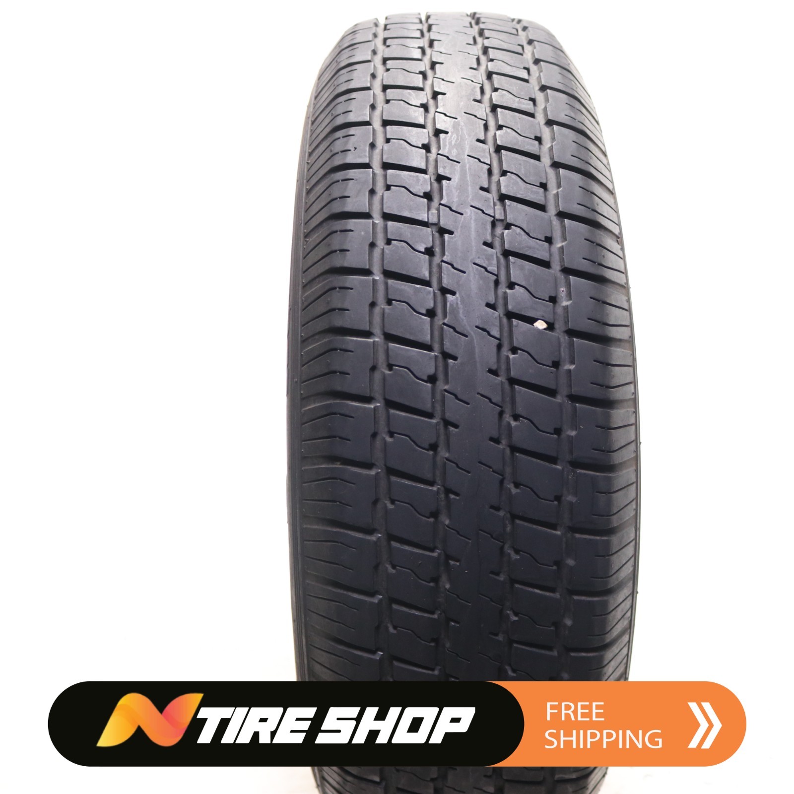 Set of 4 Used ST 205/75R14 Castle Rock Radial ST226 – 105/101L – 7/32 No Repairs