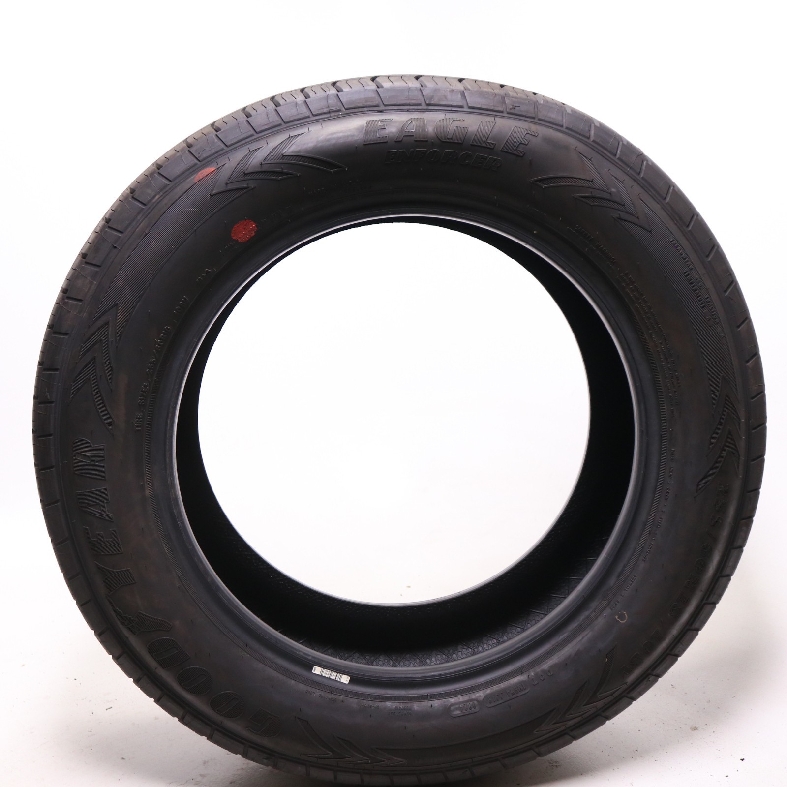 Set of 4 Used 255/60R18 Goodyear Eagle Enforcer – 108V – 10.5/32