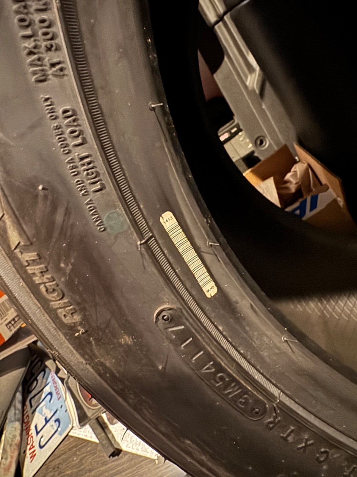 2018 OEM Dodge Challenger Demon Nitto NT05R 315/40R18 drag tires