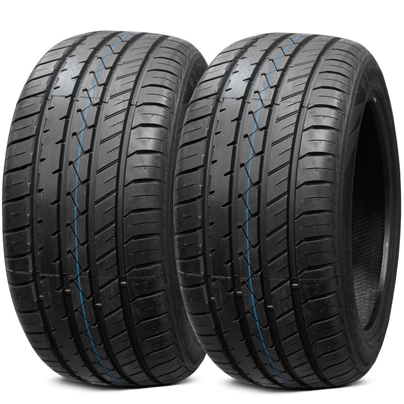 2 New Lionhart LH-FIVE 255/40ZR20 101W XL All Season High Performance Tires