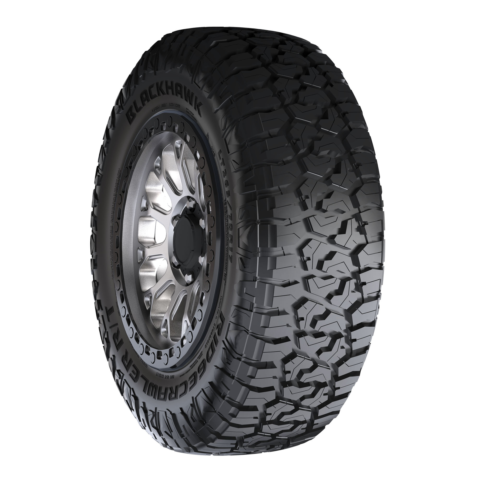 1 New Blackhawk Ridgecrawler R/t – Lt235x85r16 Tires 2358516 235 85 16
