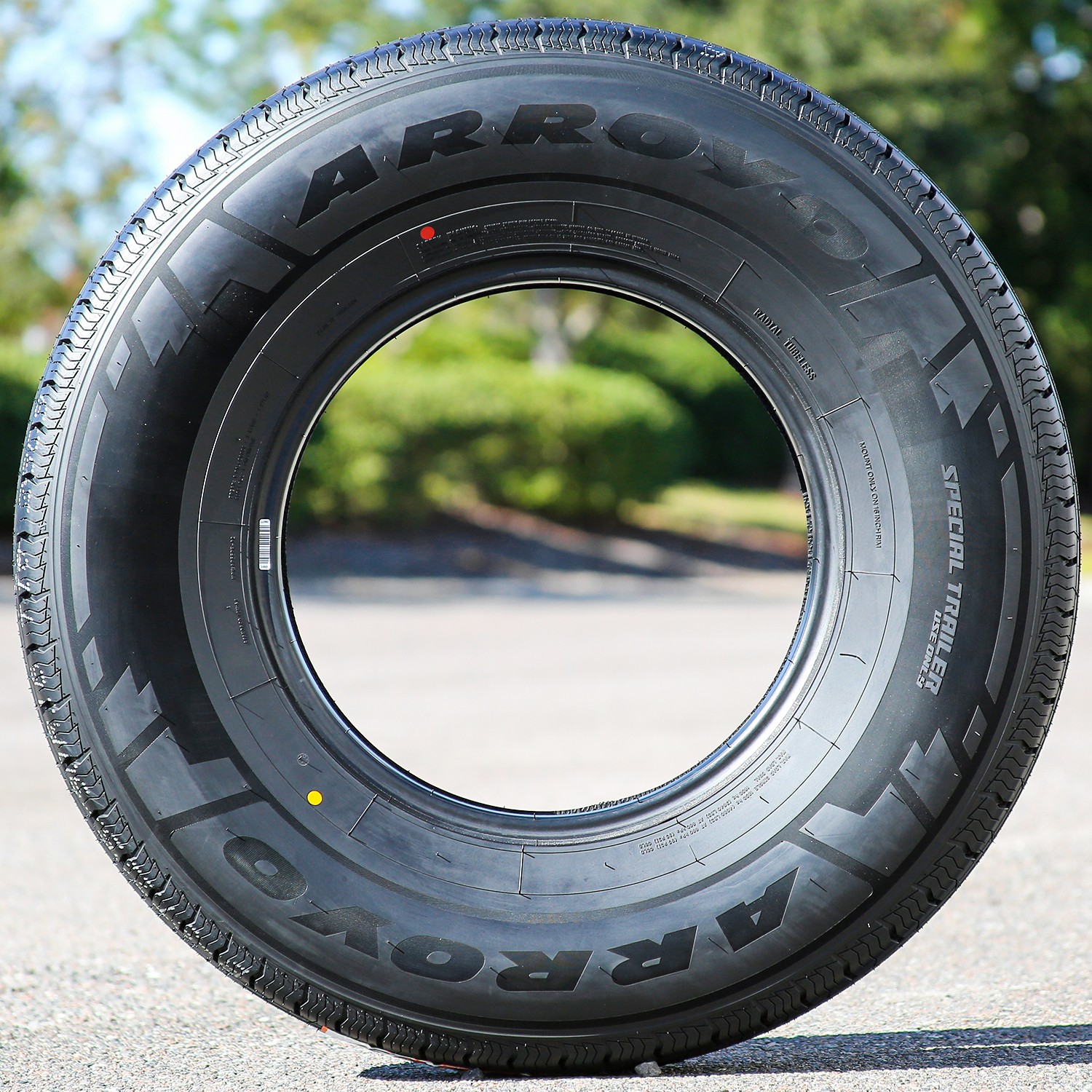 Tire Arroyo Special Trailer Semi-Steel ST 205/75R15 Load C 6 Ply Trailer