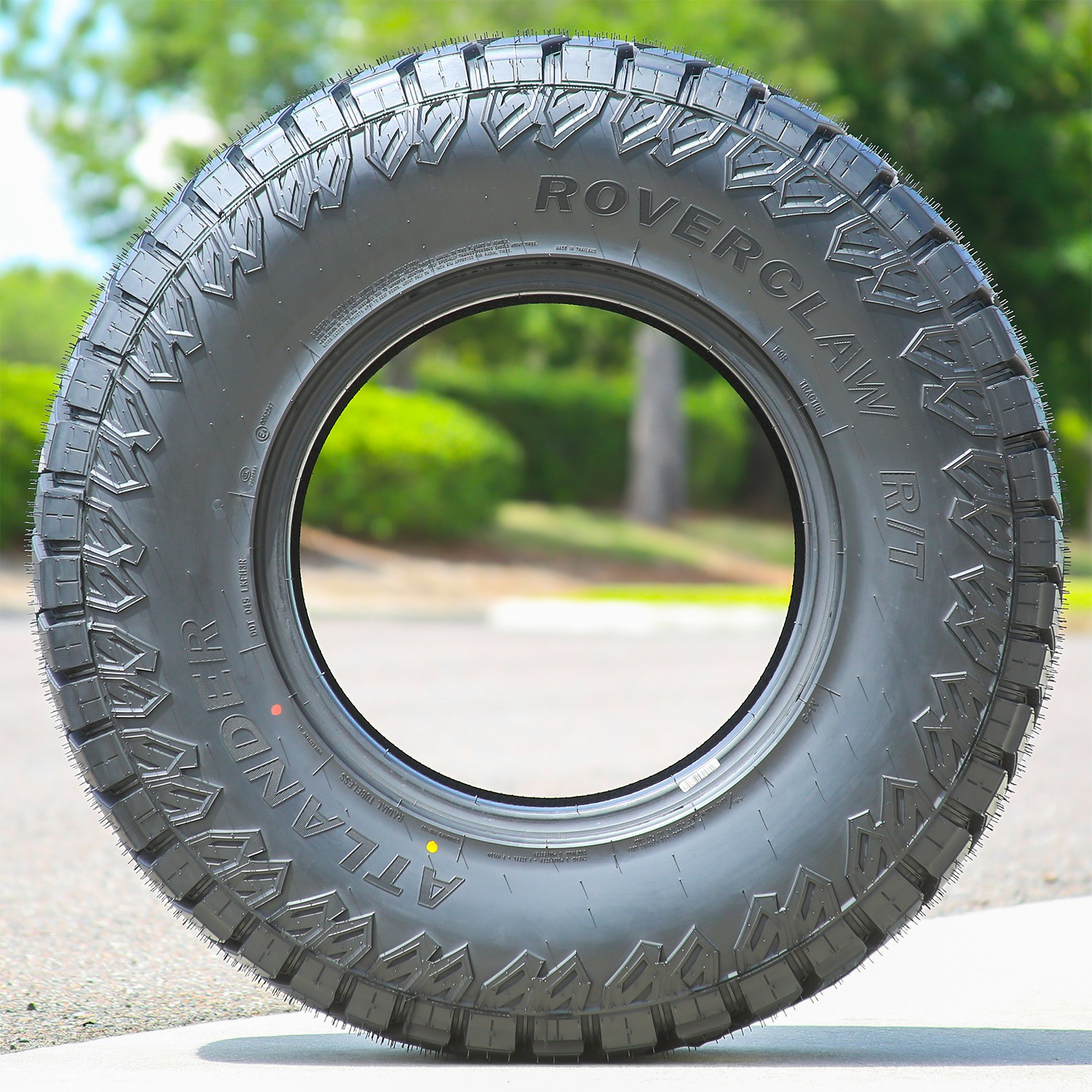 2 Tires LT 33X12.50R17 Atlander Roverclaw R/T RT Rugged Terrain Load E 10 Ply