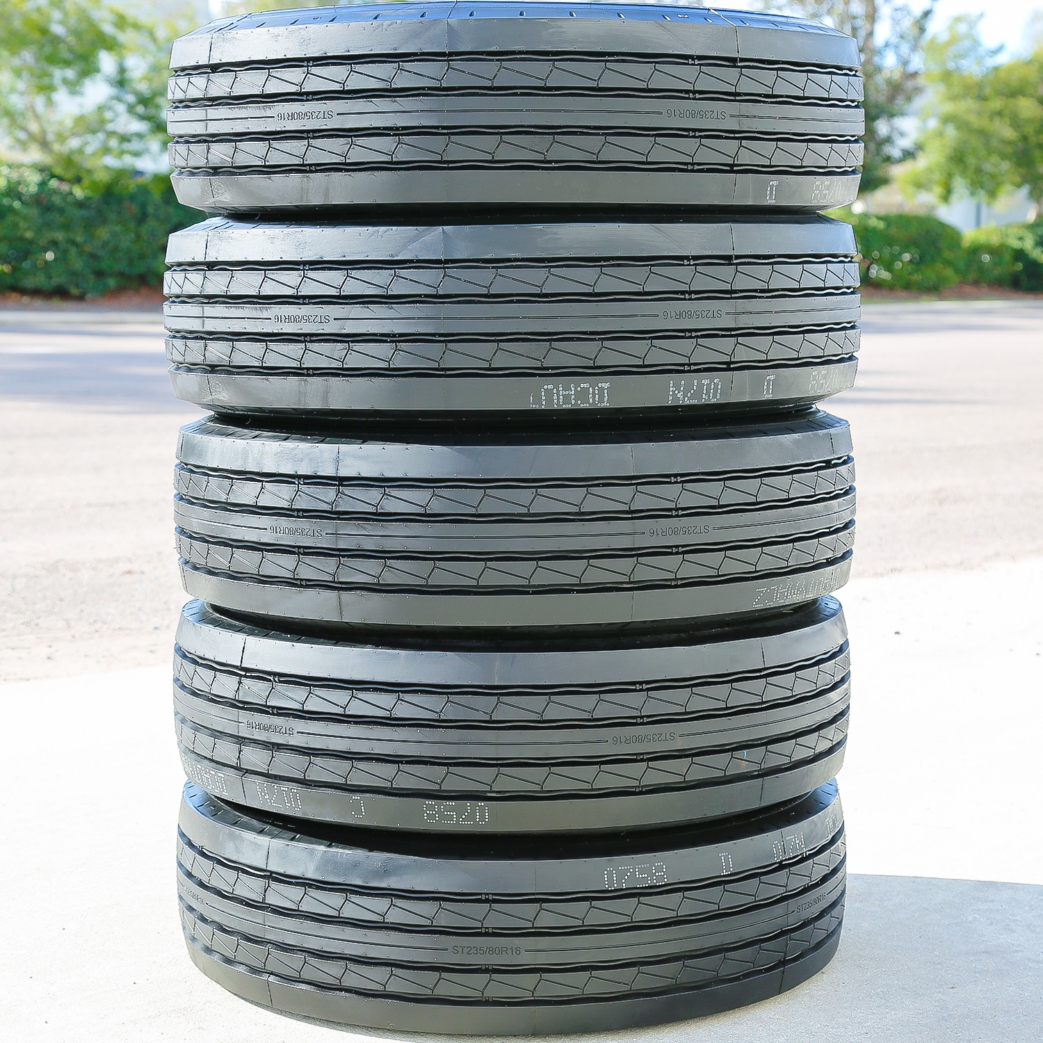 2 Tires Nebula Grand Trailer-N’ 001 All Steel ST 235/80R16 Load G 14 Ply Trailer