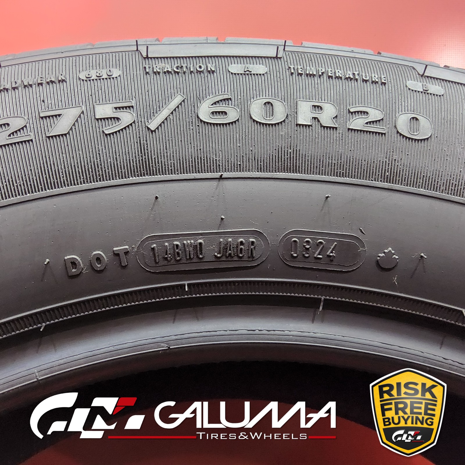 1 Tire LikeNEW Goodyear Wrangler Territory HT 275/60R20 115H No Repairs #96229