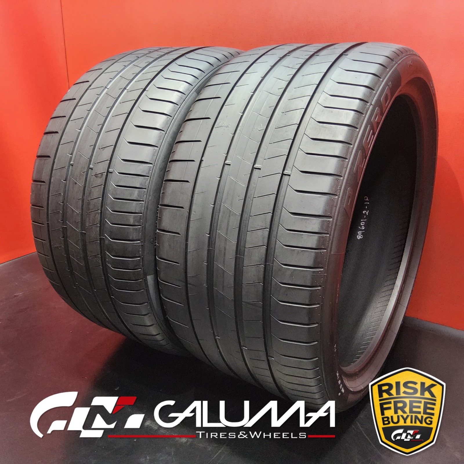 Set of 2 Tires Pirelli P Zero PZ4 XL 315/30ZR21 315/30/21 3153021 Porsche #89601