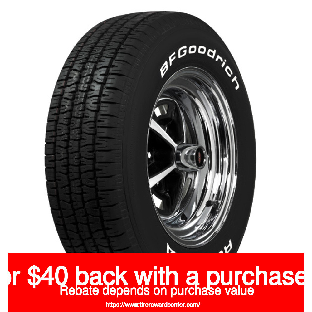 BFGOODRICH Radial T/A P255/60R15 102S RWL (Quantity of 1)