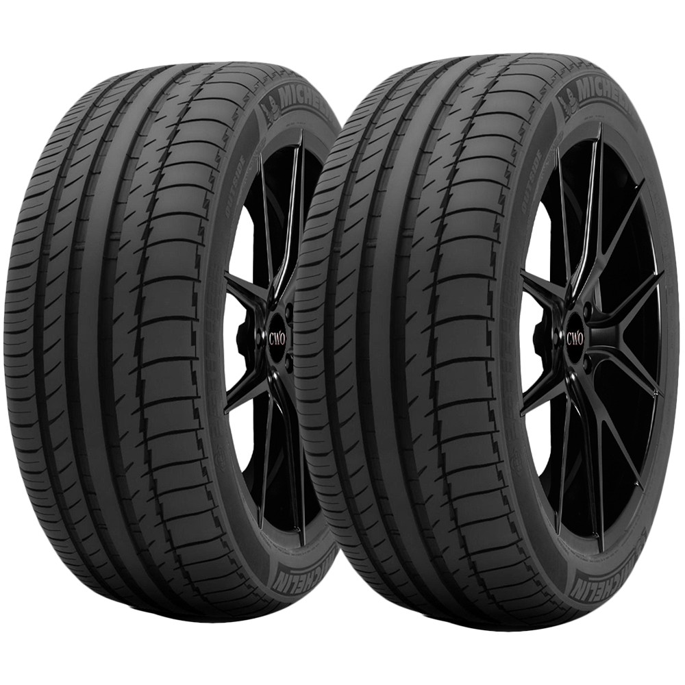 (QTY 2) 295/35R21 Michelin Latitude Sport 107Y XL Black Wall Tires