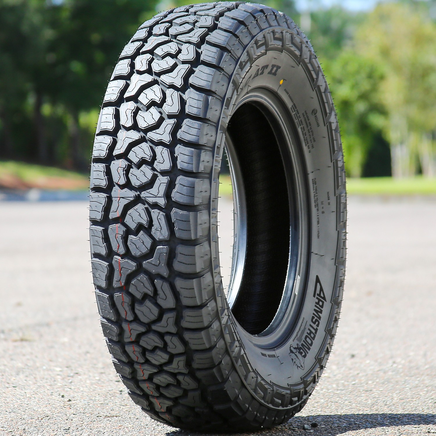 4 Tires Armstrong Tru-Trac AT II LT 265/70R18 Load E 10 Ply A/T All Terrain