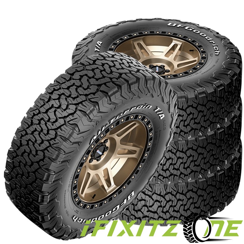 4 BFGoodrich All Terrain T/A KO2 LT265/70R17 112/109S WL 6PR Truck SUV A/T Tires