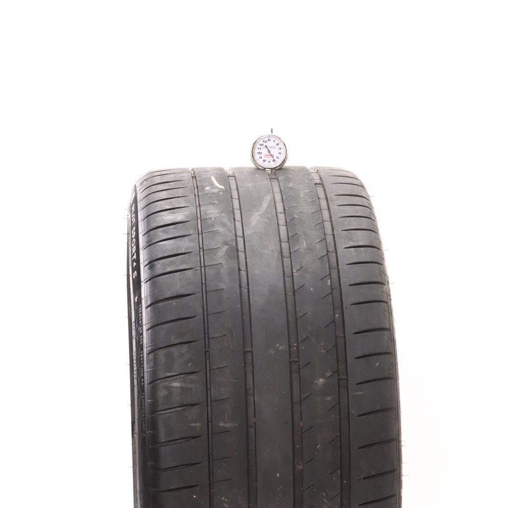 Set of (4) Used 315/30ZR22 Michelin Pilot Sport 4 S 107Y – 5.5-6/32