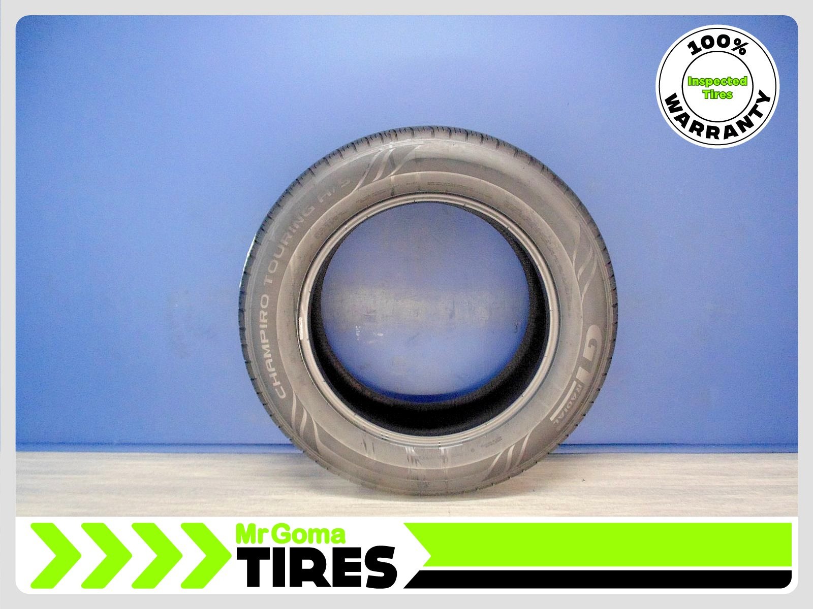 1 GT RADIAL CHAMPIRO TOURING A/S 245/60R18 USED TIRE 7.6/32 TREAD 105H 2456018