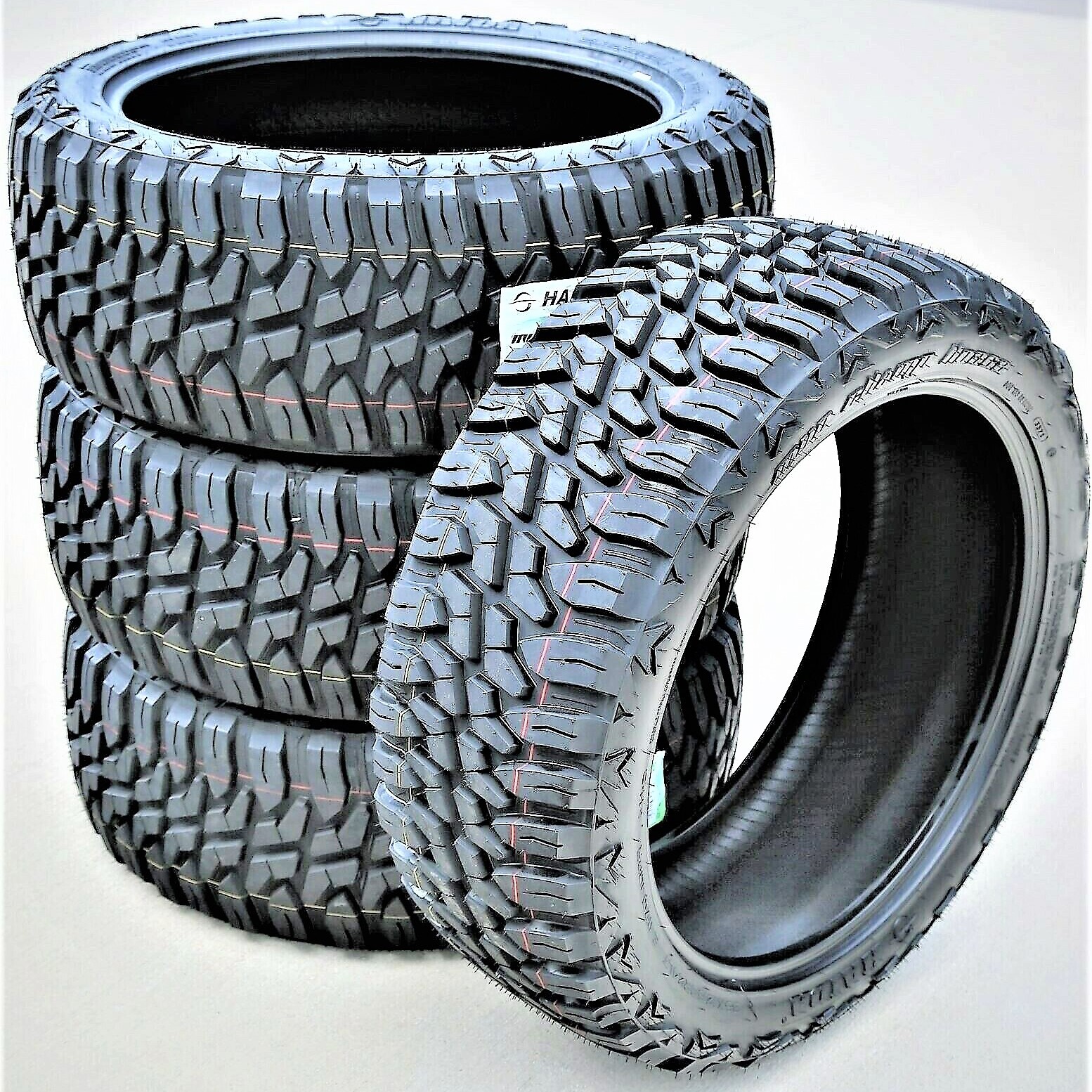 6 Tires Haida Mud Champ HD868 LT 35X12.50R24 Load E 10 Ply MT M/T Mud