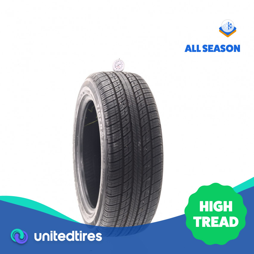 Used 215/55R17 Uniroyal Tiger Paw Touring A/S 94V – 9/32