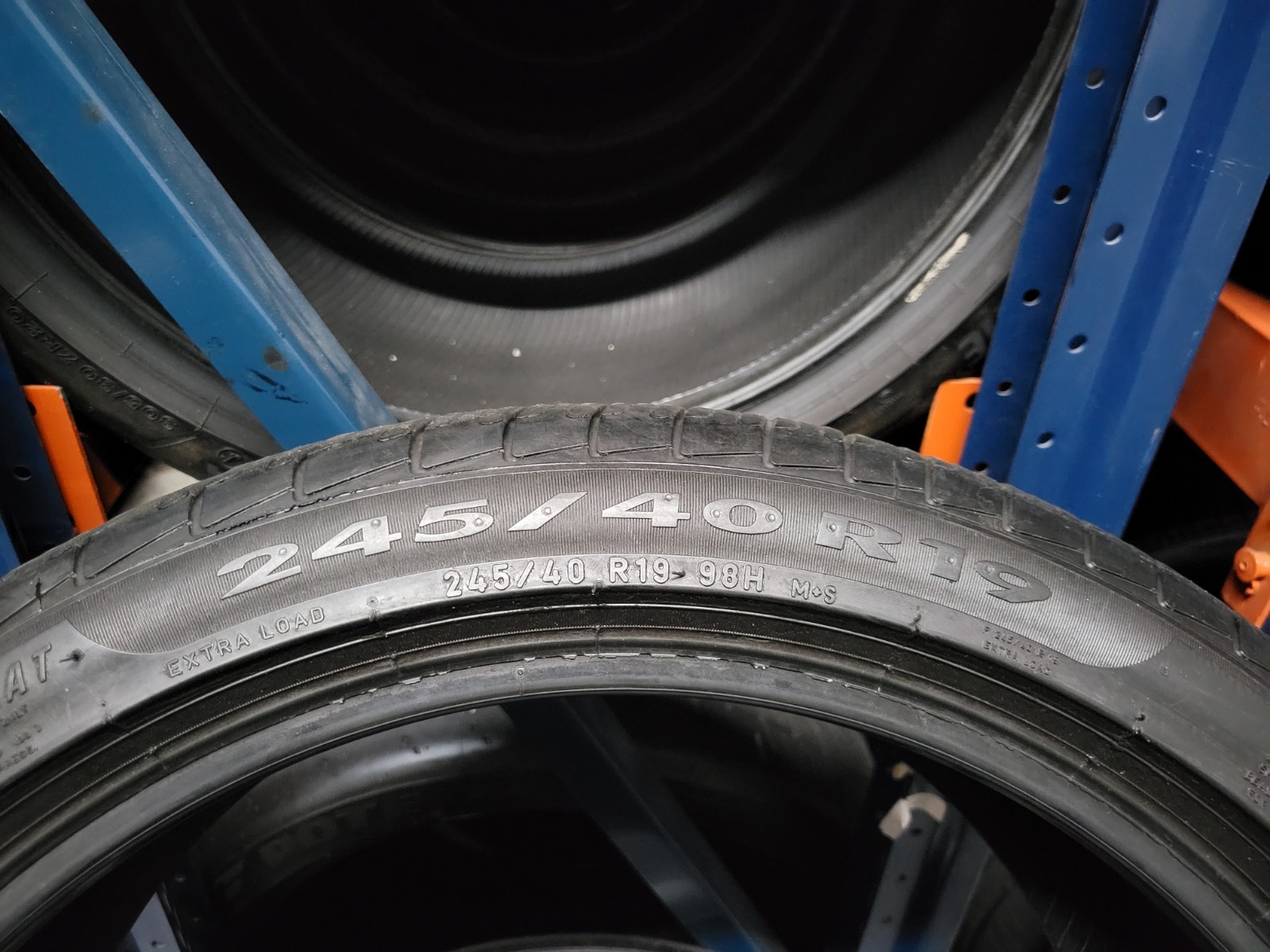 1 SUPER NICE 245/40/19 PIRELLI CINTURATO P7 ALL SEASON * RSC MOE RUNFLAT 2454019