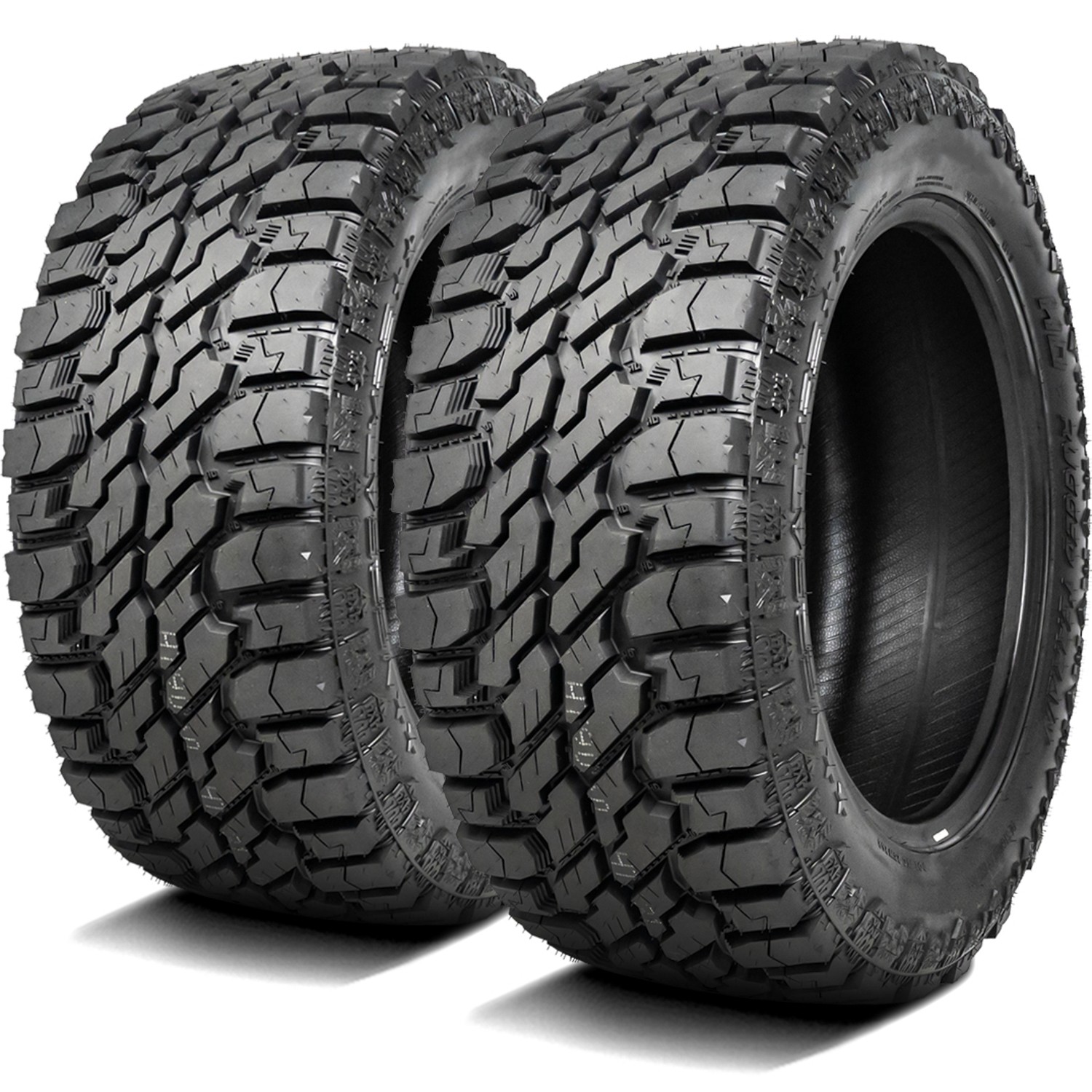 2 Tires Versatyre HD Rugged Terrain LT 35X12.50R20 Load F 12 Ply TakeOff