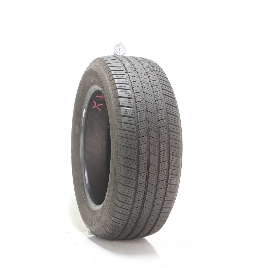 Set of (4) Used 255/55R18 Michelin Defender LTX M/S 109H – 6.5-7/32