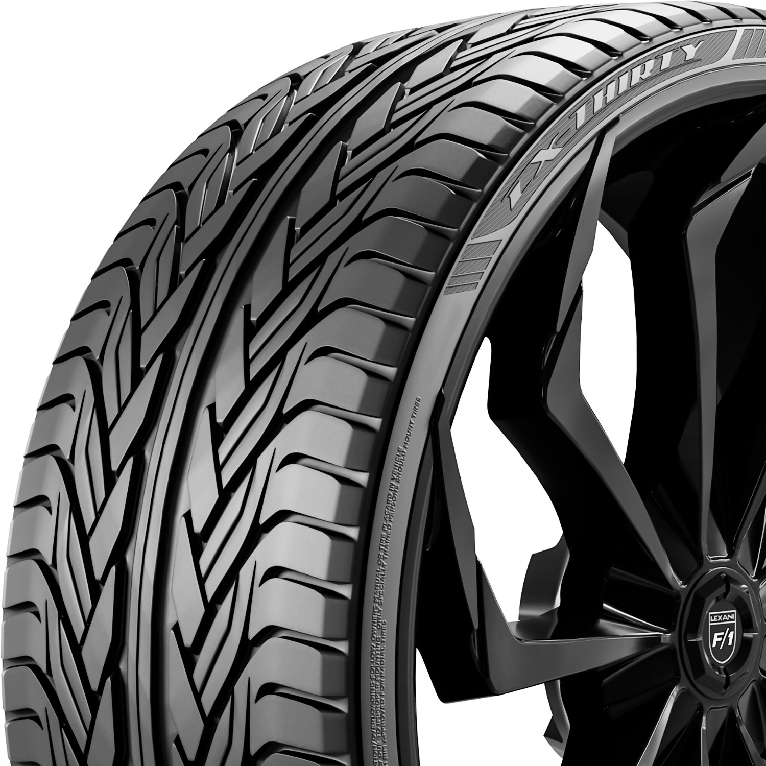 Tire Lexani LX-THIRTY 255/30ZR26 255/30R26 99W XL A/S High Performance