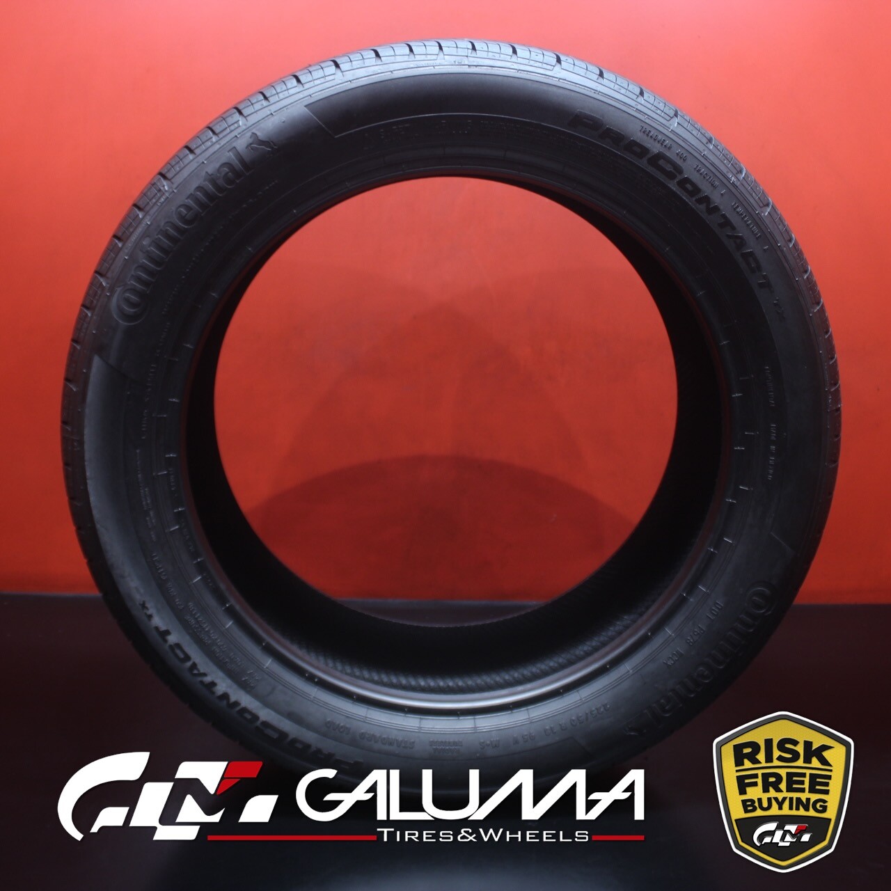 1 (One) Tire LikeNEW Continental ProContact TX 225/50R18 225/50/18 2255018 82661