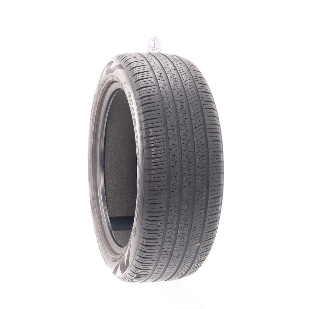 Set of (4) Used 235/50R20 Pirelli Scorpion Zero J LR PNCS 104W – 6.5-7/32