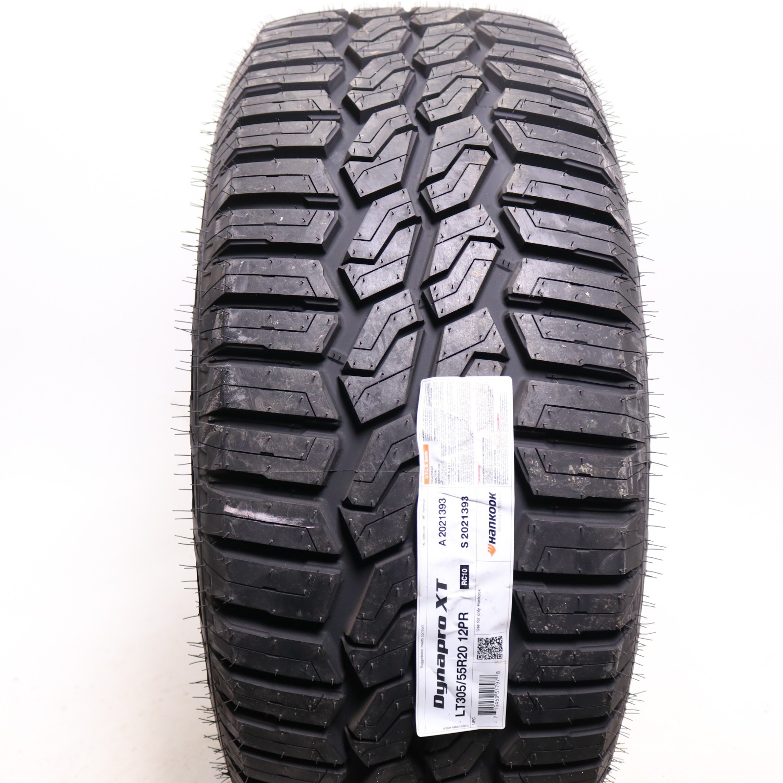 Set of 4 Take Off LT 305/55R20 Hankook DynaPro XT – 125/122R – 16/32 No Repairs