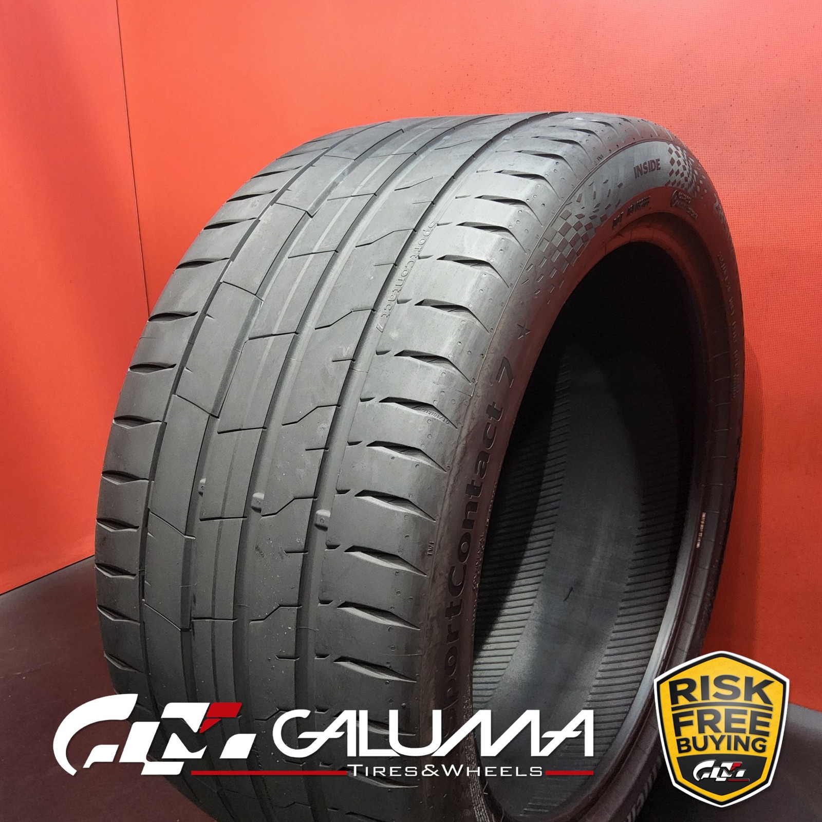 1 (One) Tire Continental SportContact 7 ★ XL 285/40R20 285/40/20 2854020 #91609