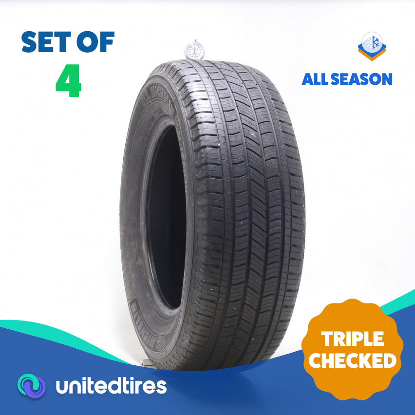 Set of (4) Used 265/65R18 Michelin Primacy LTX 114T – 6.5-7/32