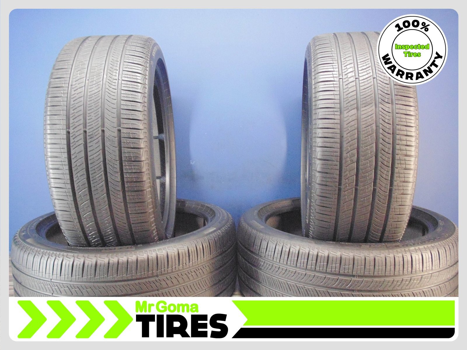 4 PIRELLI SCORPION MS LR PNCS HL 285/40R23 USED TIRES 7.3/32 TREAD 115Y 2854023