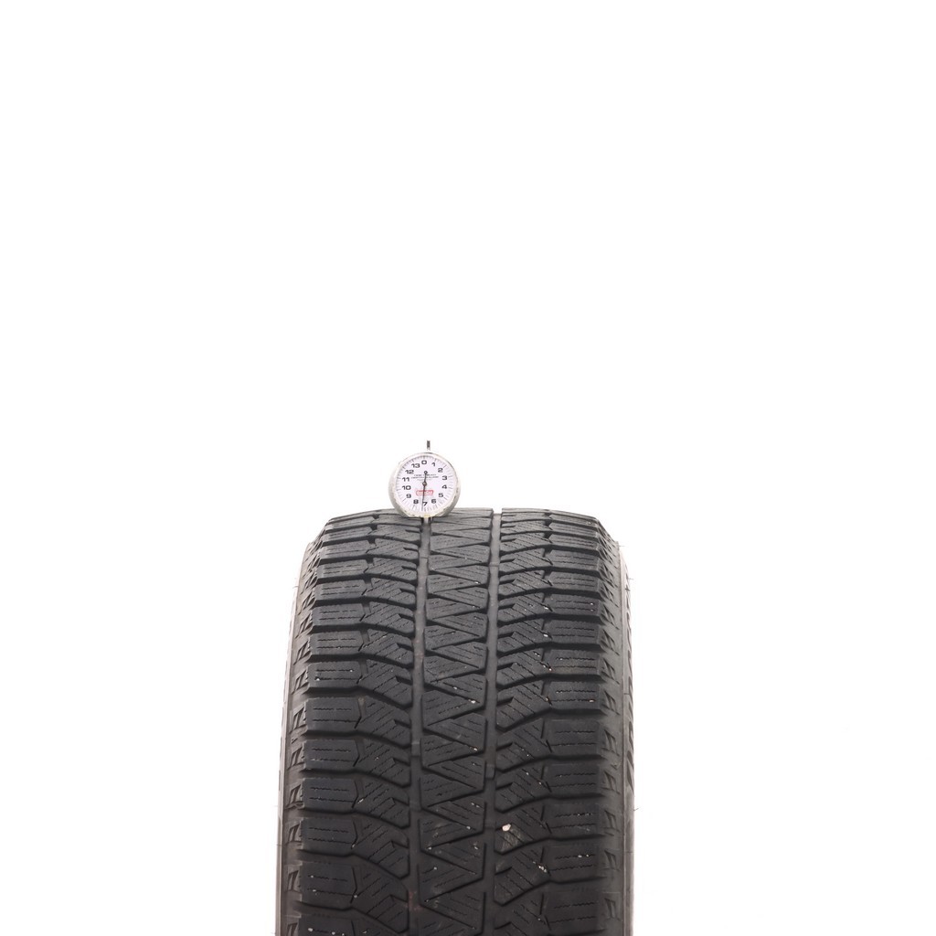 Set of (4) Used 215/55R17 Bridgestone Blizzak WS90 Studless 94H – 6.5-7/32