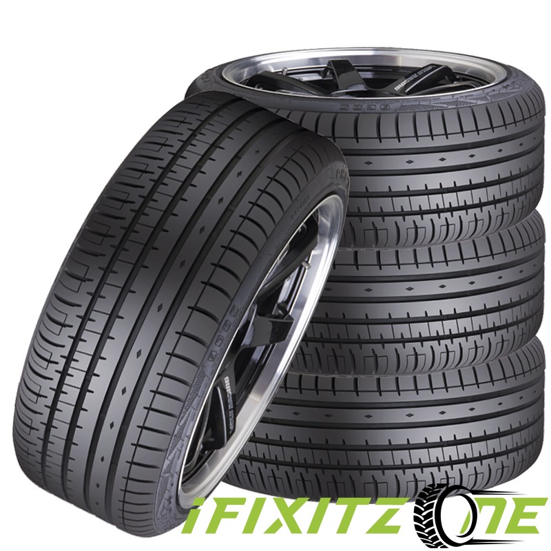 4 Accelera PHI-R 225/50R16 96W UHP, High Performance 400AA 30K Mi Warranty