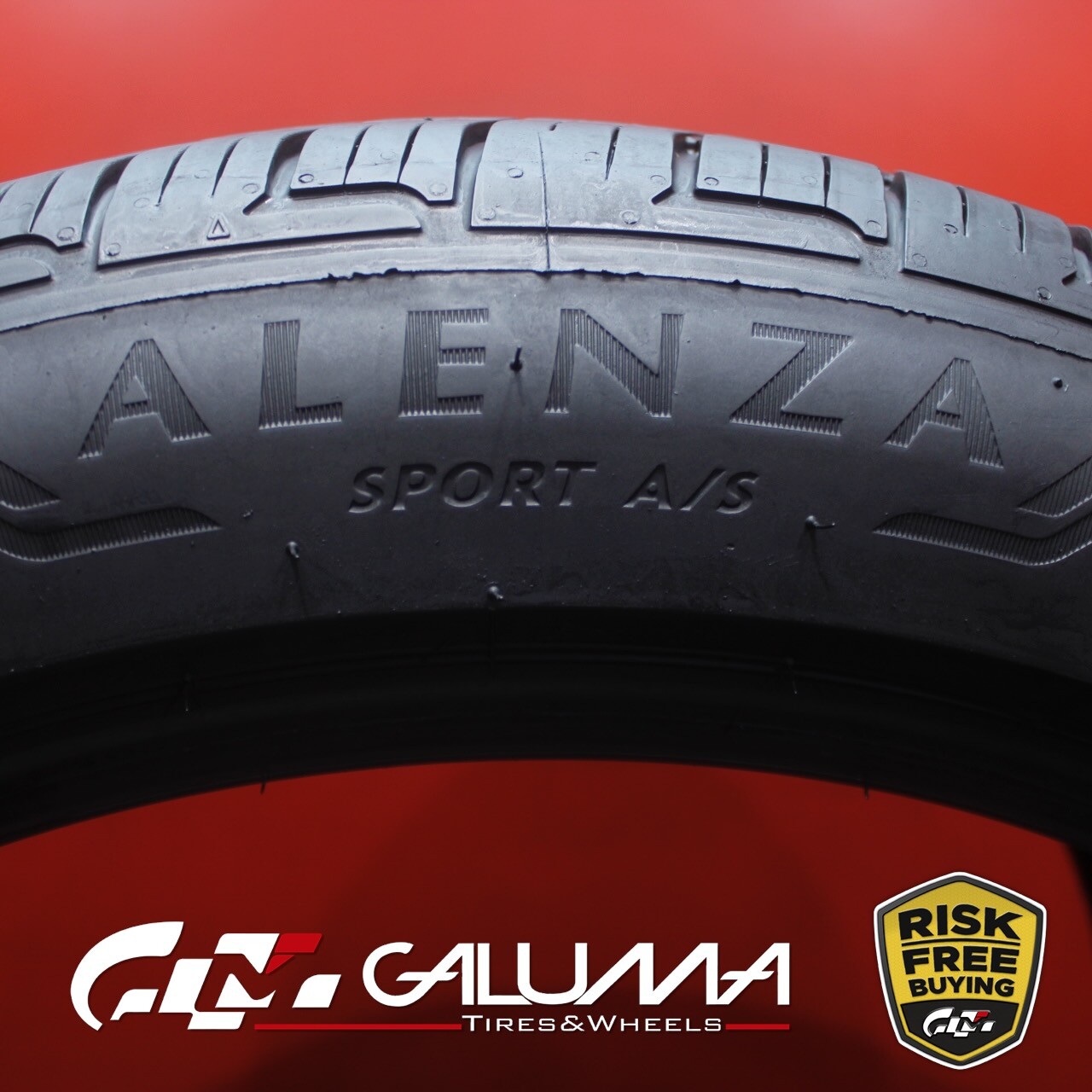 1 (One) Tire Bridgestone Alenza Sport A/S 255/45R20 255/45/20 No Patch #85437