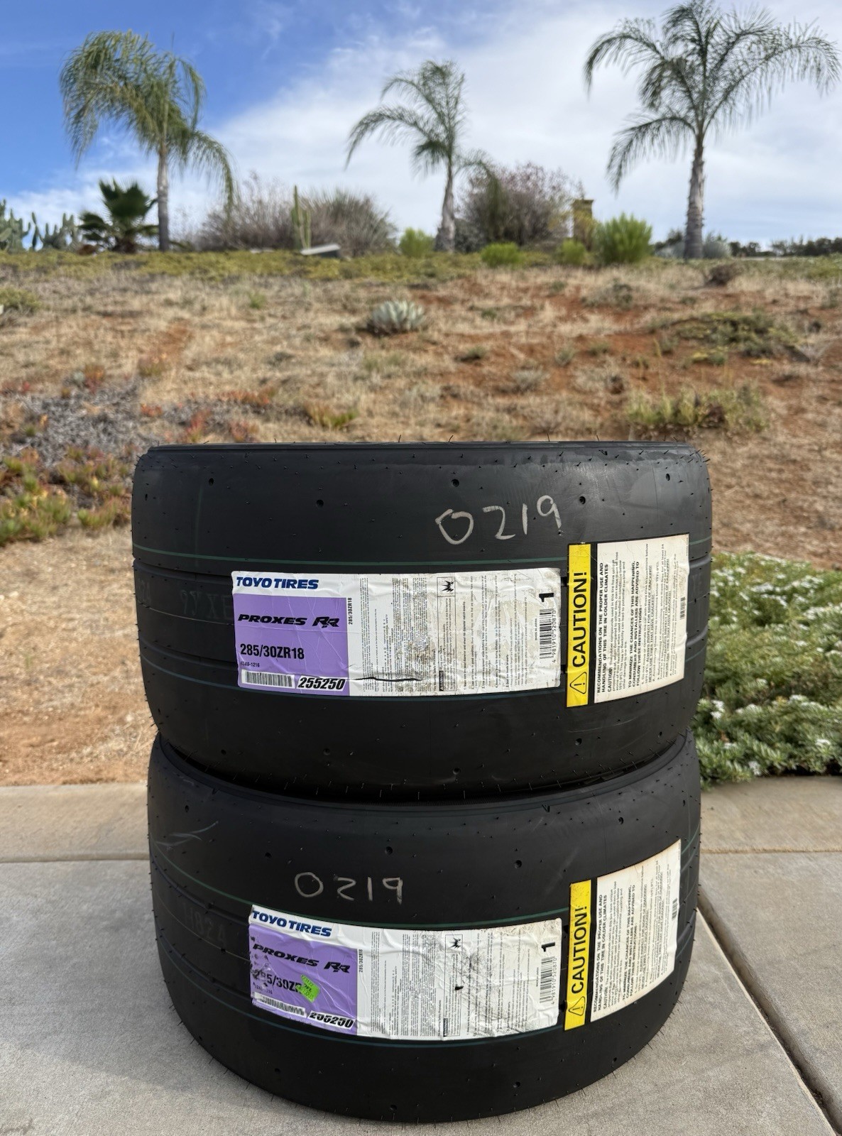 TWO BRAND NEW 285/30ZR18 93Y Toyo Proxes RR Track & Competition Tires 2853018