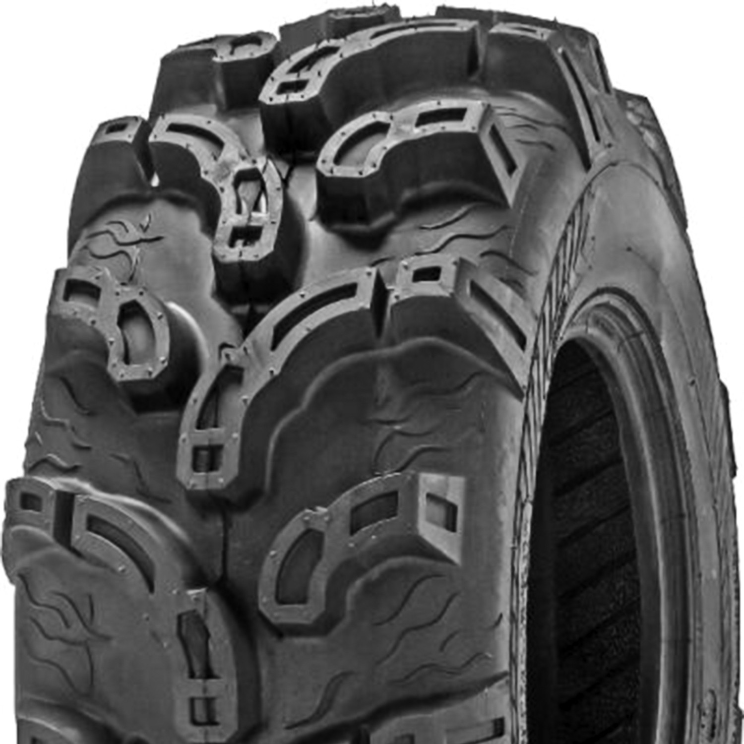 25×10.00-12 25×10-12 25x10x12 Journey W375 ATV UTV Tire 6 Ply