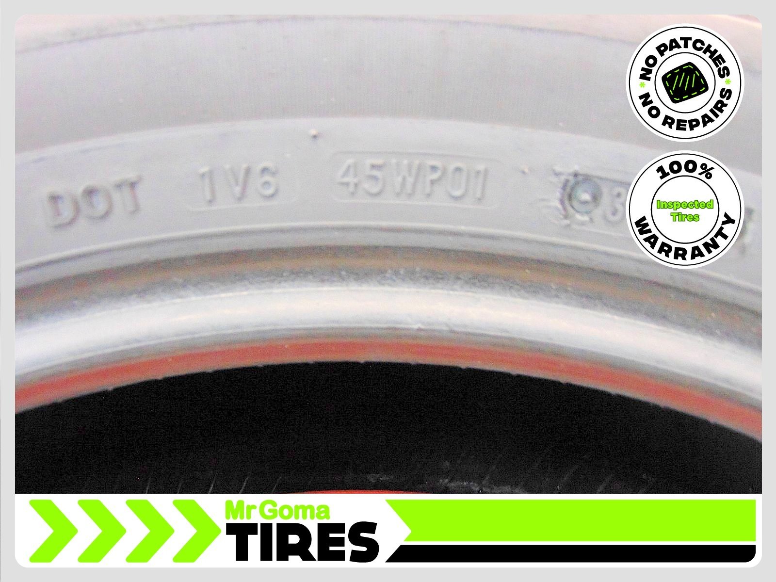 1 BRIDGESTONE WEATHERPEAK 235/60R18 80% LIFE USED TIRE NO PATCH 103H 2356018